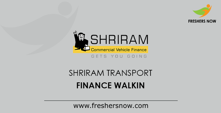 Shriram Transport Finance Walkin Drive Management Trainee Tirunelveli