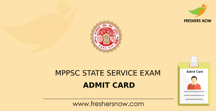 MPPSC State Service Exam Mains Admit Card 2022 Out SSE Exam Date