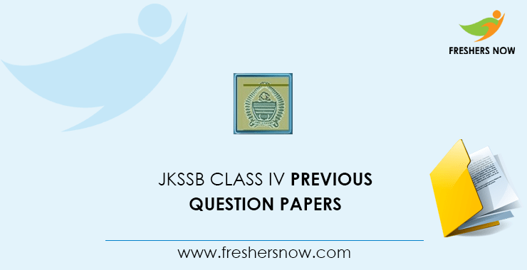 JKSSB Class 4 Previous Questions PDF Perfect Naukri