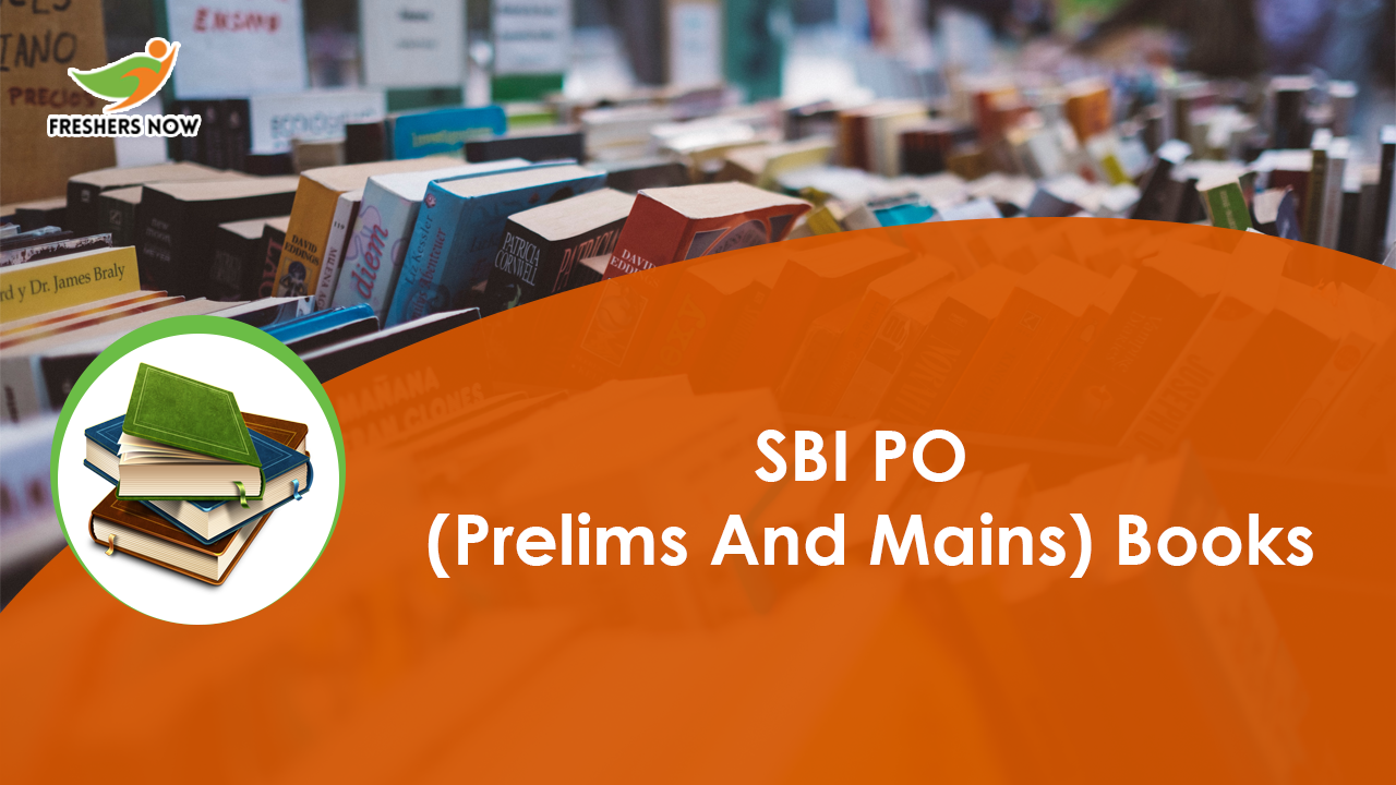 Best Books For SBI PO Exam Preparation 2022 FreshersNow