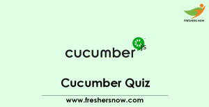 Cucumber Quiz Cucumber Multiple Choice Questions And Answers