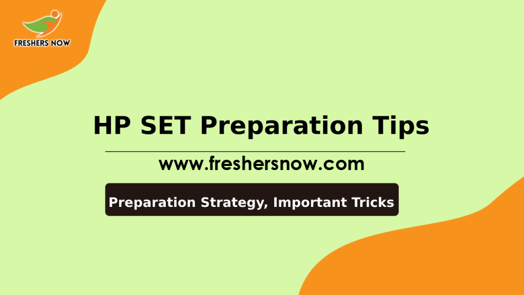 Hp Set Preparation Tips Preparation Strategy Important Tricks