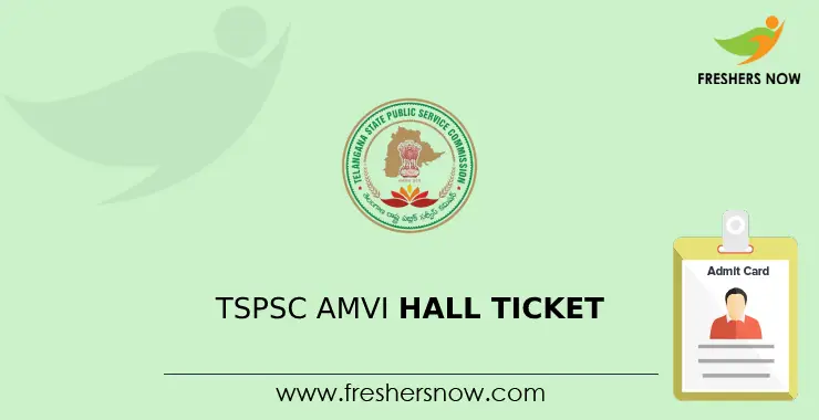 TSPSC AMVI Hall Ticket 2023 Released Exam Date