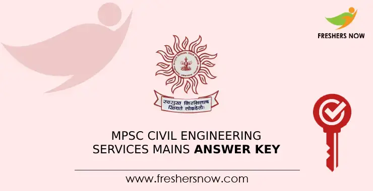 MPSC Civil Engineering Services Mains Answer Key 2023 PDF