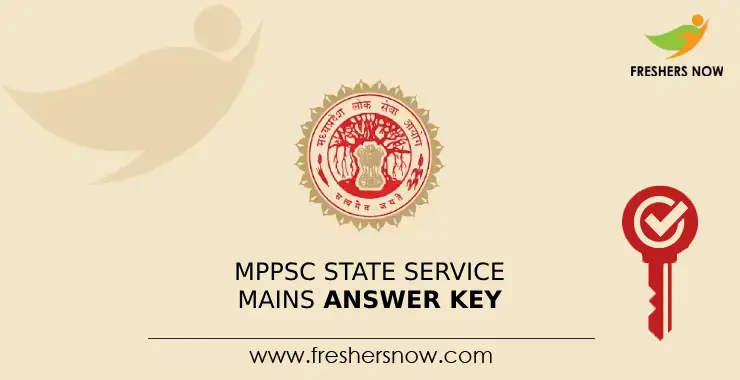 Mppsc State Service Mains Answer Key Pdf Objections