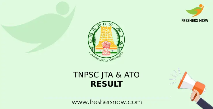 Tnpsc Jta Ato Result Out Cut Off Marks Merit List