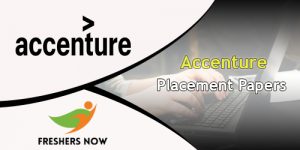 Latest Accenture Placement Papers PDF Download