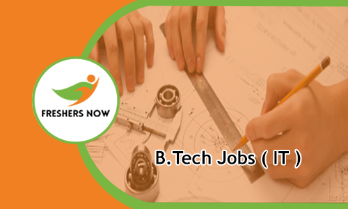 B.Tech Jobs