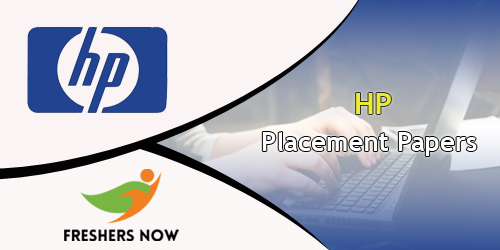 HP Placement Papers