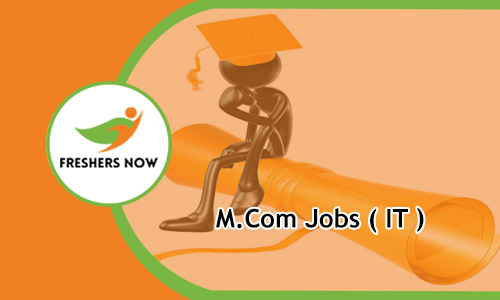 M.Com Jobs