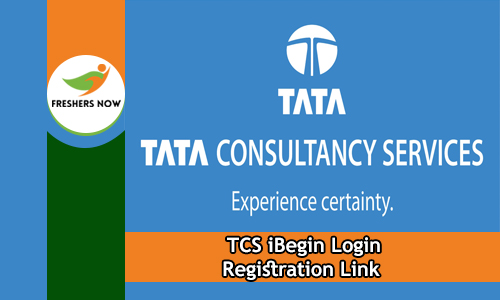 TCS iBegin Login Registration Link