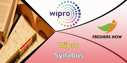 Wipro syllabus