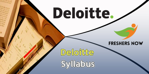 Deloitte Syllabus