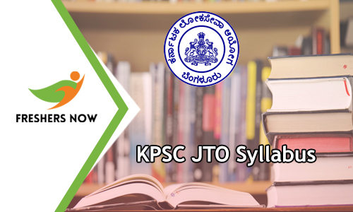 KPSC JTO Syllabus