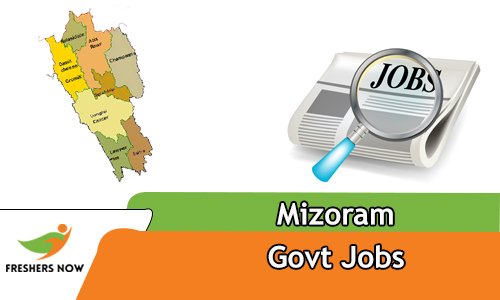 Mizoram Govt Jobs