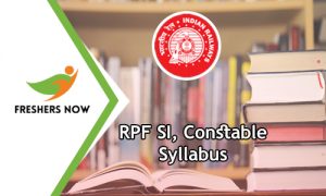 RPF SI Syllabus 2024 & Constable Exam Pattern PDF Download