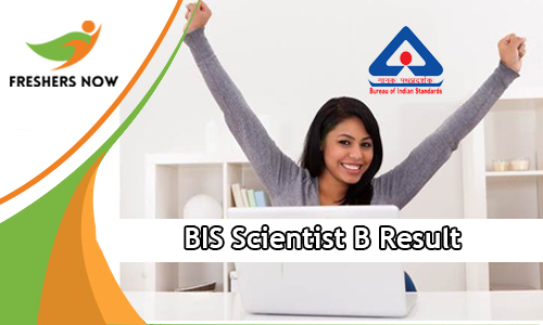 BIS Scientist B Result