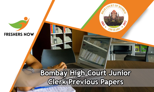 Bombay High Court Junior Clerk Previous Papers