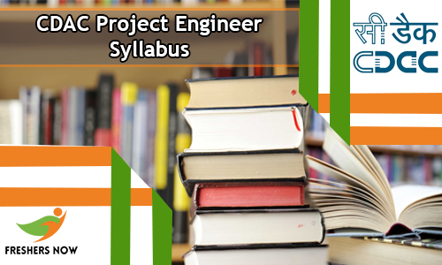 CDAC Project Engineer Syllabus