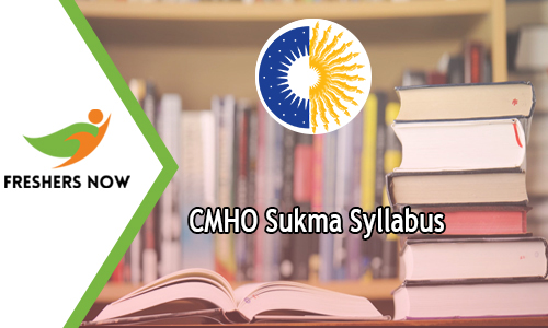 CMHO Sukma Syllabus