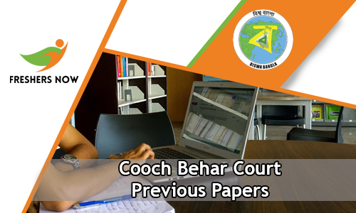 Cooch Behar Court Previous Papers