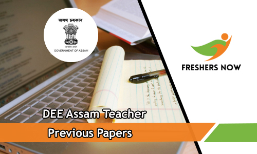 DEE Assam Teacher Previous Papers