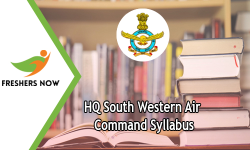 HQ South Western Air Command Syllabus