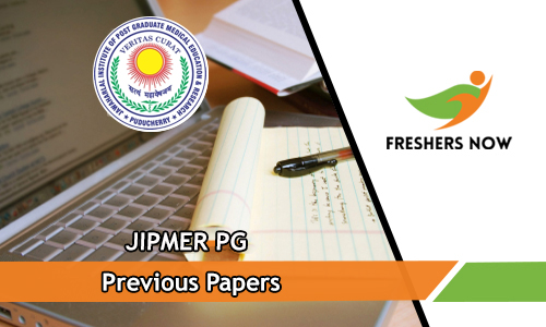 JIPMER PG Previous Papers