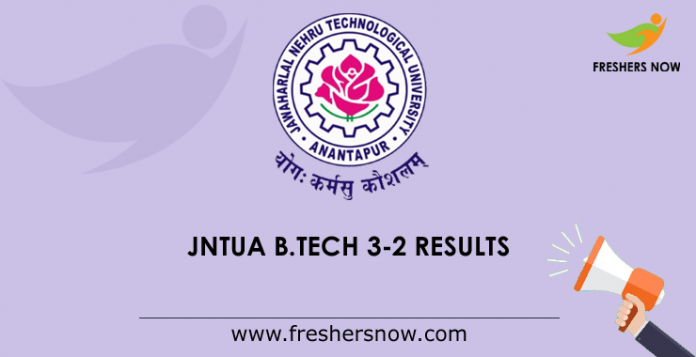 JNTUA B.Tech 3-2 Results