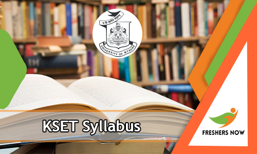 KSET Syllabus