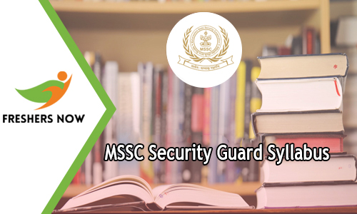 MSSC Security Guard Syllabus