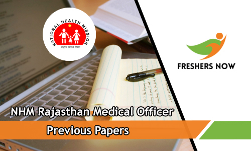 NHM Rajasthan Medical Officer Previous Papers