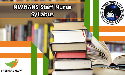 NIMHANS Staff Nurse Syllabus