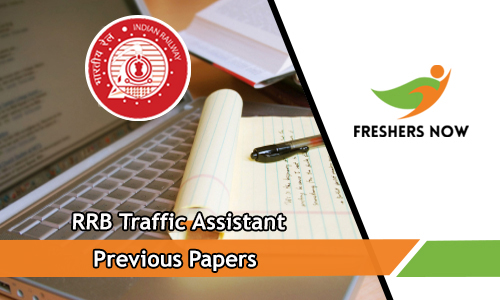 RRB Traffic Assistant Previous Papers