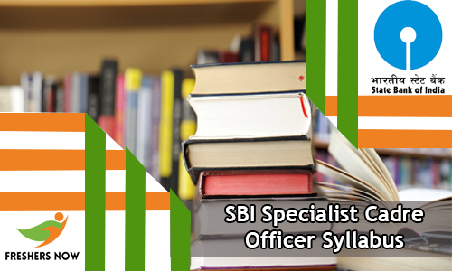 SBI SCO Syllabus 2021