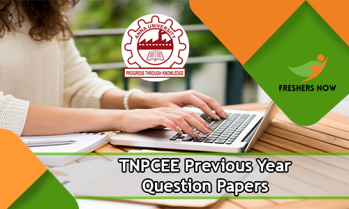 TNPCEE Previous Year Question Papers