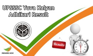 UPSSSC Yuva Kalyan Adhikari Result