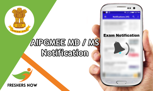 AIPGMEE MD/MS Notification
