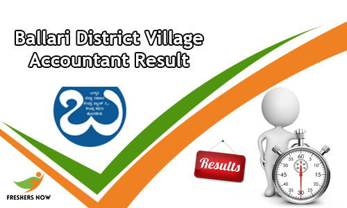 Ballari District Village Accountant Result