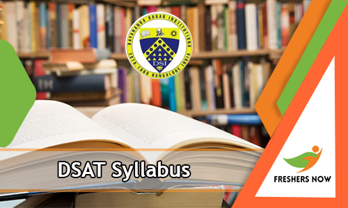 DSAT Syllabus