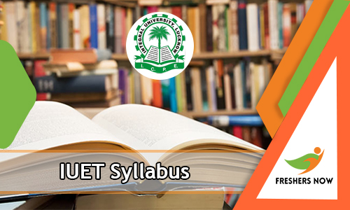 IUET Syllabus