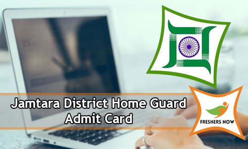 Jamtara District Home Guard Admit Card