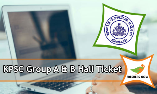 KPSC Group A & B Hall Ticket