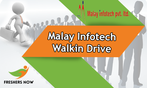 Malay Infotech Walkin Drive