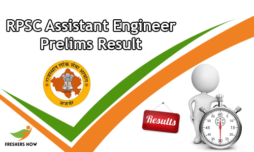 RPSC Assistant Engineer Prelims Result