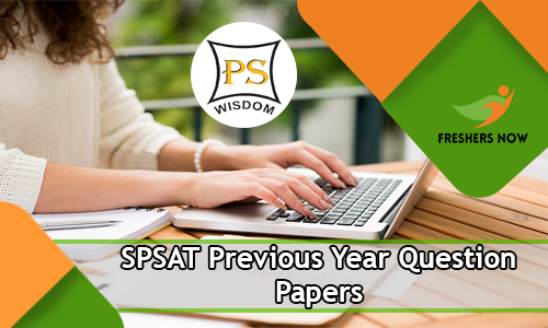 SPSAT Previous Year Question Papers