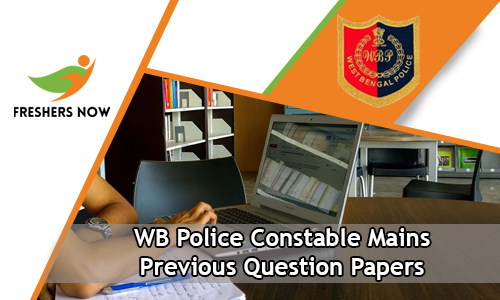 WB Police Constable Mains Previous Question Papers