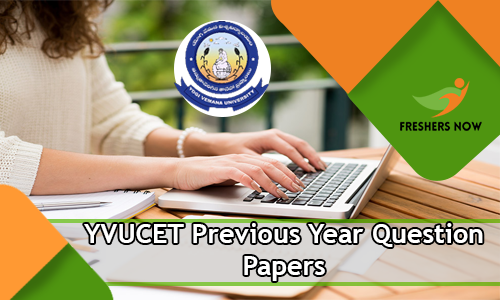 YVUCET Previous Year Question Papers