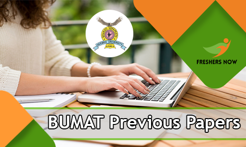 Bumat Previous Papers Pdf Download Bumat Entrance Exam Model