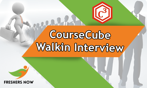 CourseCube Walkin Interview